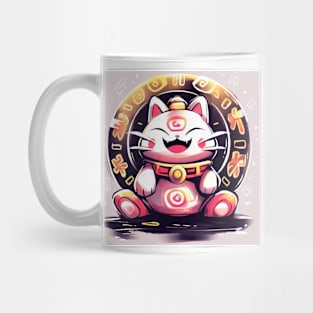 Coin Lucky Fairy Cat Mug